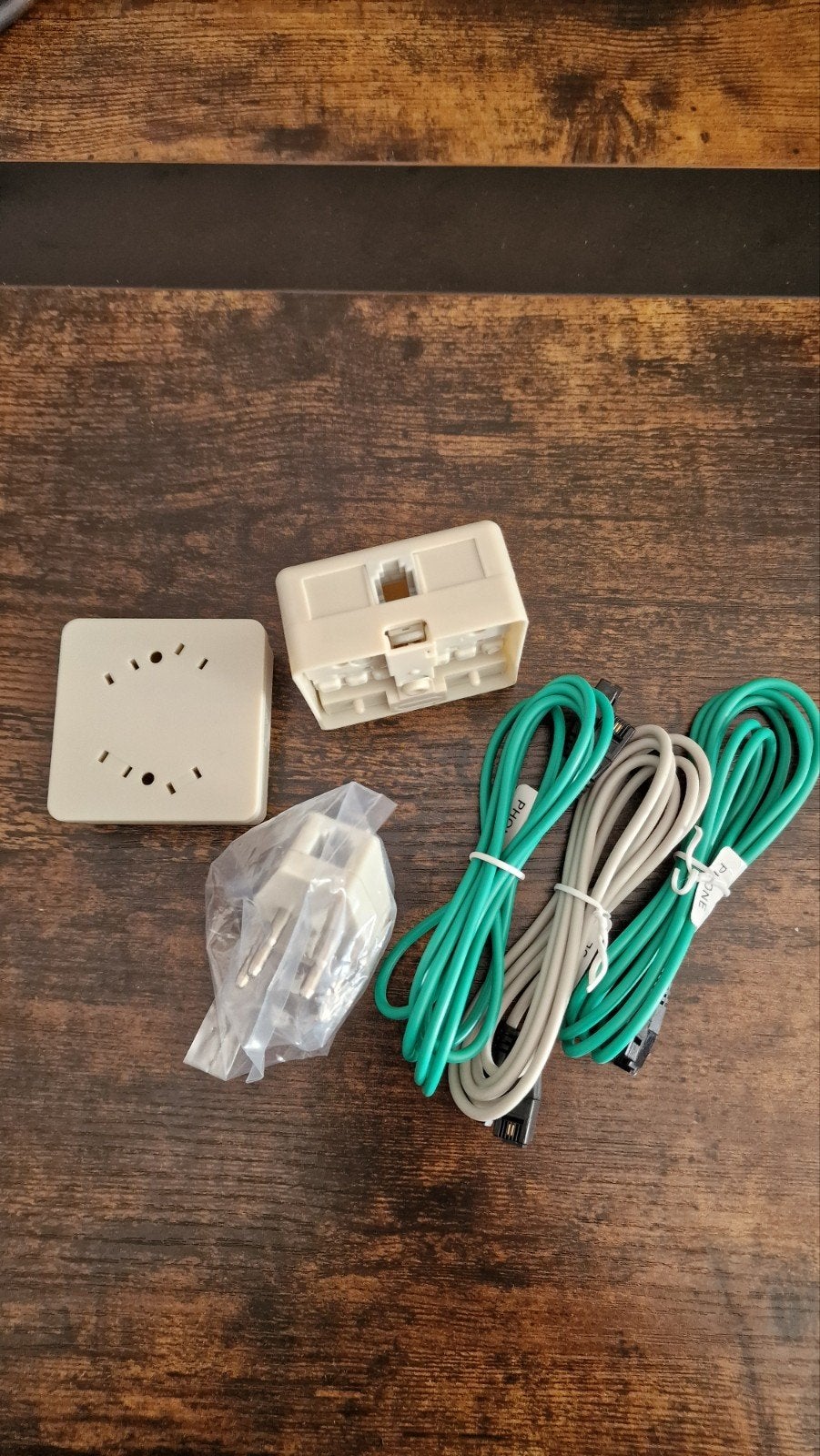 Telefoonaansluitingen PTT-contactdoos, splitter, RJ11-kabels, Ophalen of Verzenden, Nieuw