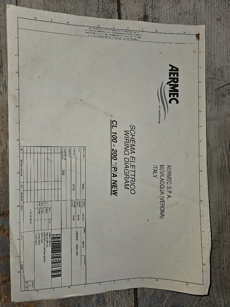 Chiller Airmec model CL 100 / R 410 ( 199 ), Ophalen, Nieuw, 50 tot 100 cm, Nb