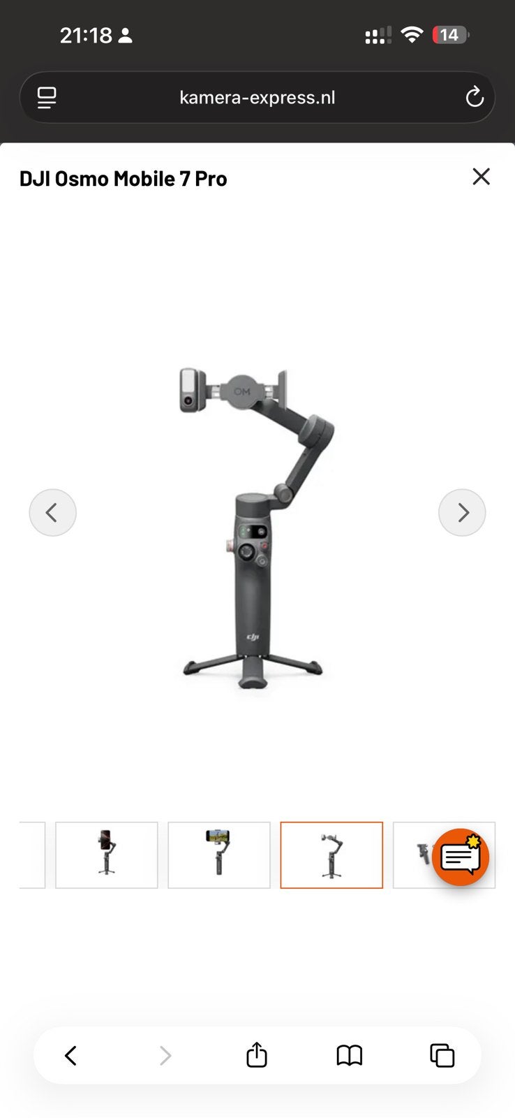 DJI Osmo Mobile 7 Pro + DJI Mic Mini Transmitter, Ophalen of Verzenden, Zo goed als nieuw, Overige typen