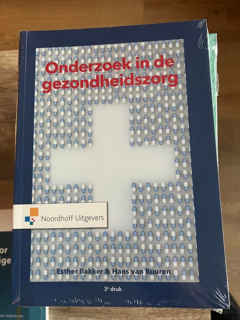 Esther Bakker - Onderzoek in de gezondheidszorg, Ophalen of Verzenden, Nieuw, Esther Bakker; Hans van Buuren