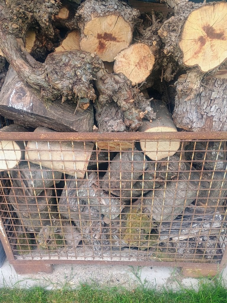 brandhout (Fruitbomen peer), Tuin en Terras, Haardhout, Minder dan 3 m³, Ophalen, Overige houtsoorten, Blokken