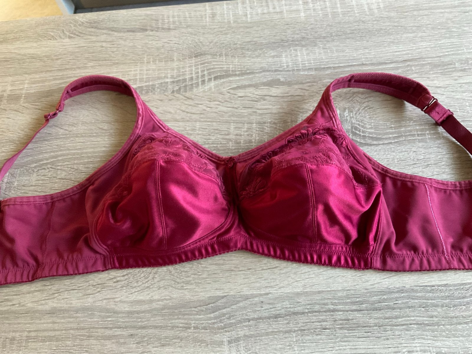 Anita Comfort BH en Slip Set - Bordeauxrood, Ophalen of Verzenden, Rood, Setje