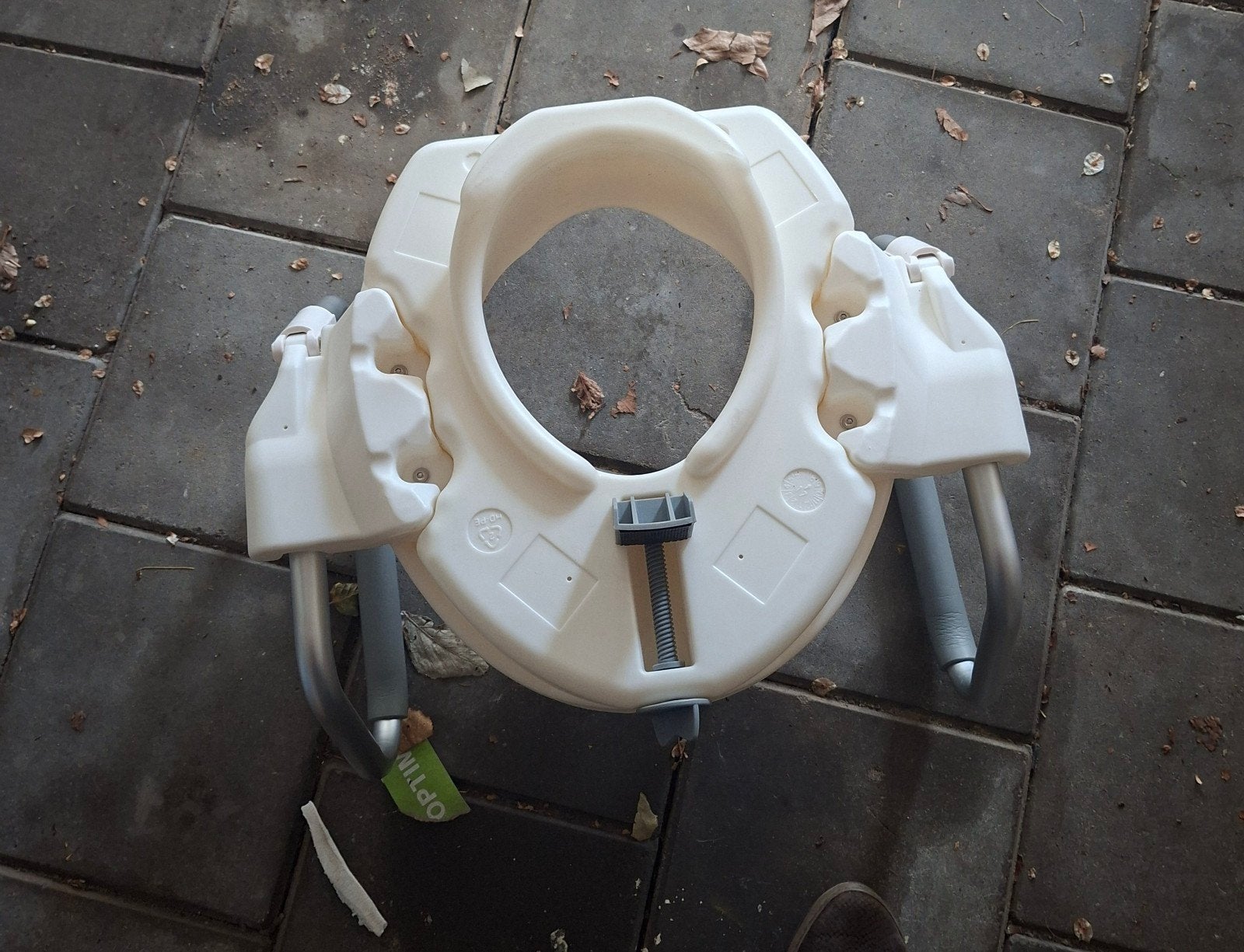 wc verhoger, Ophalen