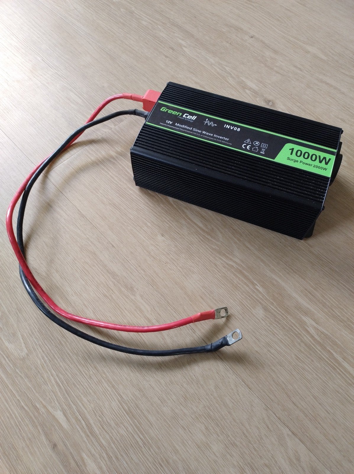Green Cell Omvormer 1000W,  in nette staat, Ophalen of Verzenden, Gebruikt