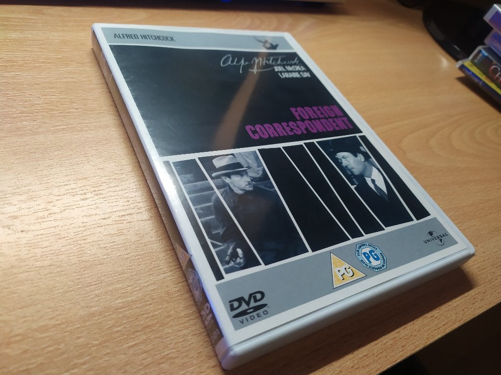 Foreign Correspondent, Cd's en Dvd's, Vanaf 16 jaar, Ophalen of Verzenden, 1940 tot 1960, Zo goed als nieuw