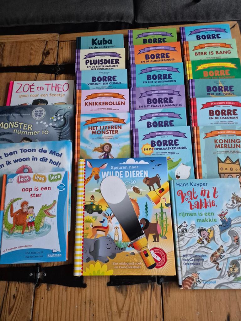 Diverse kinderboeken - Borre, Plop, Zoë & Theo en meer!, Ophalen, Gelezen, Fictie algemeen