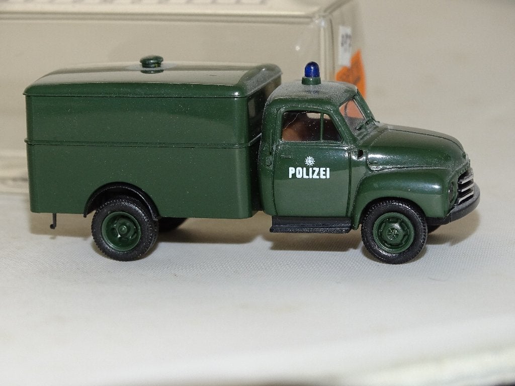 1/87 Brekina Opel Blitz Polizei, Ophalen of Verzenden, Nieuw, Bus of Vrachtwagen, Brekina