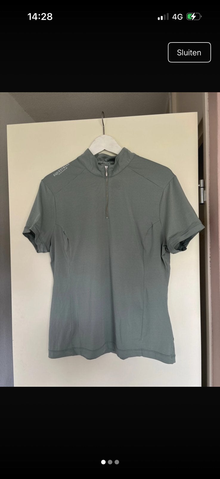 Equestrian Stockholm baselayer, Dieren en Toebehoren, Ophalen of Verzenden, Zo goed als nieuw, Dressuur, Bovenkleding