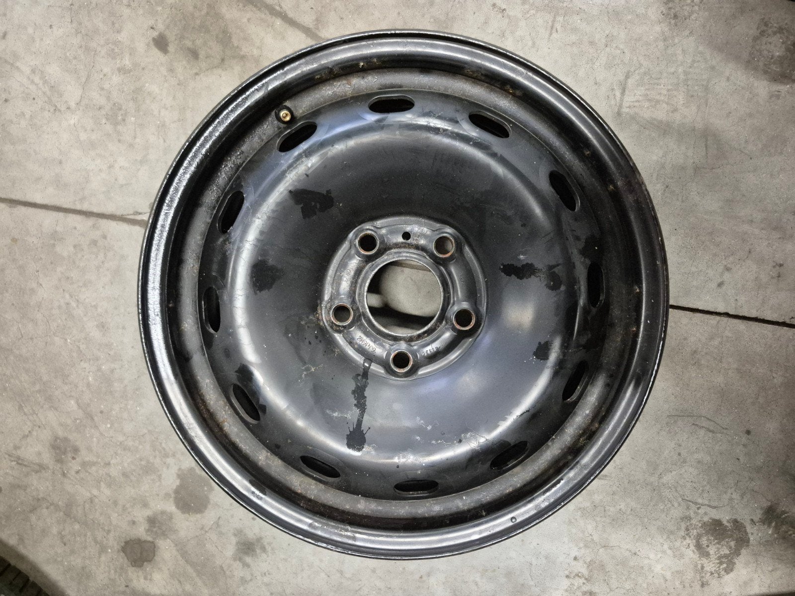 Stalen Wiel 5x112 ET50 naafgat 57.1 4 stuks, Auto diversen, Ophalen
