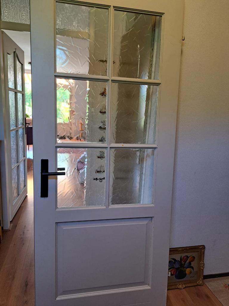 Opdekdeur, Ophalen of Verzenden, Gebruikt, Binnendeur, Minder dan 200 cm