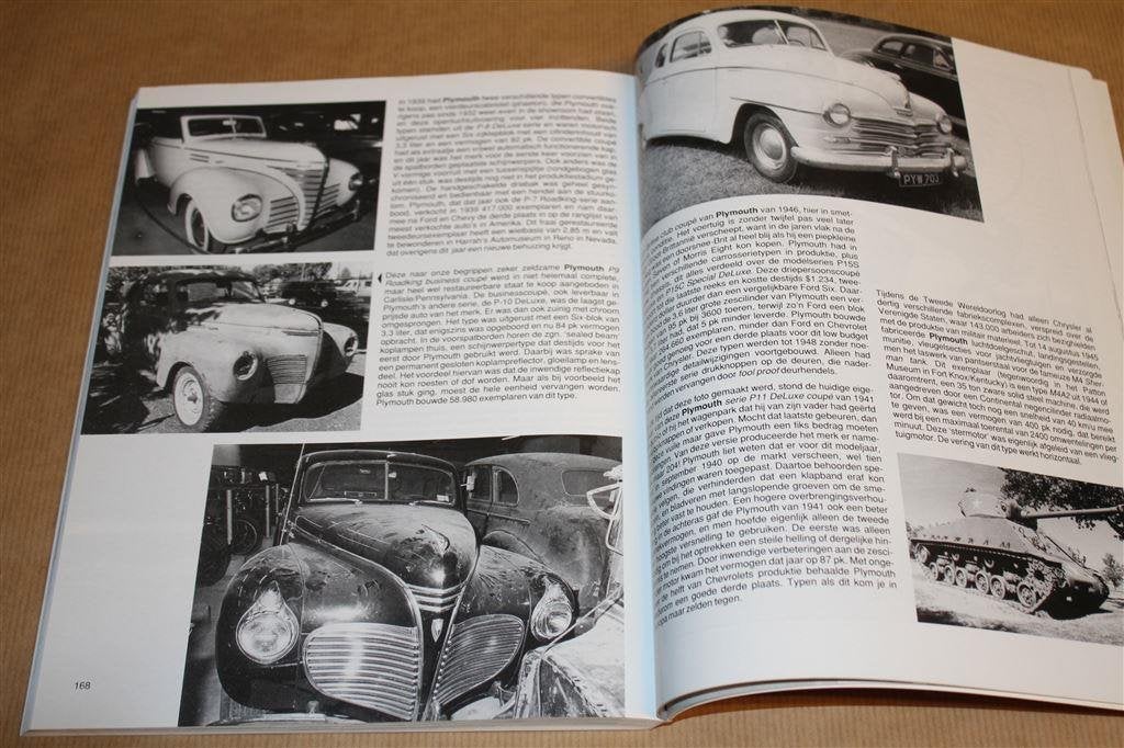 Amerikaanse automobielen 1929-1949. Fotoboek met klassiekers, Boeken, Ophalen of Verzenden, Gelezen, Overige merken