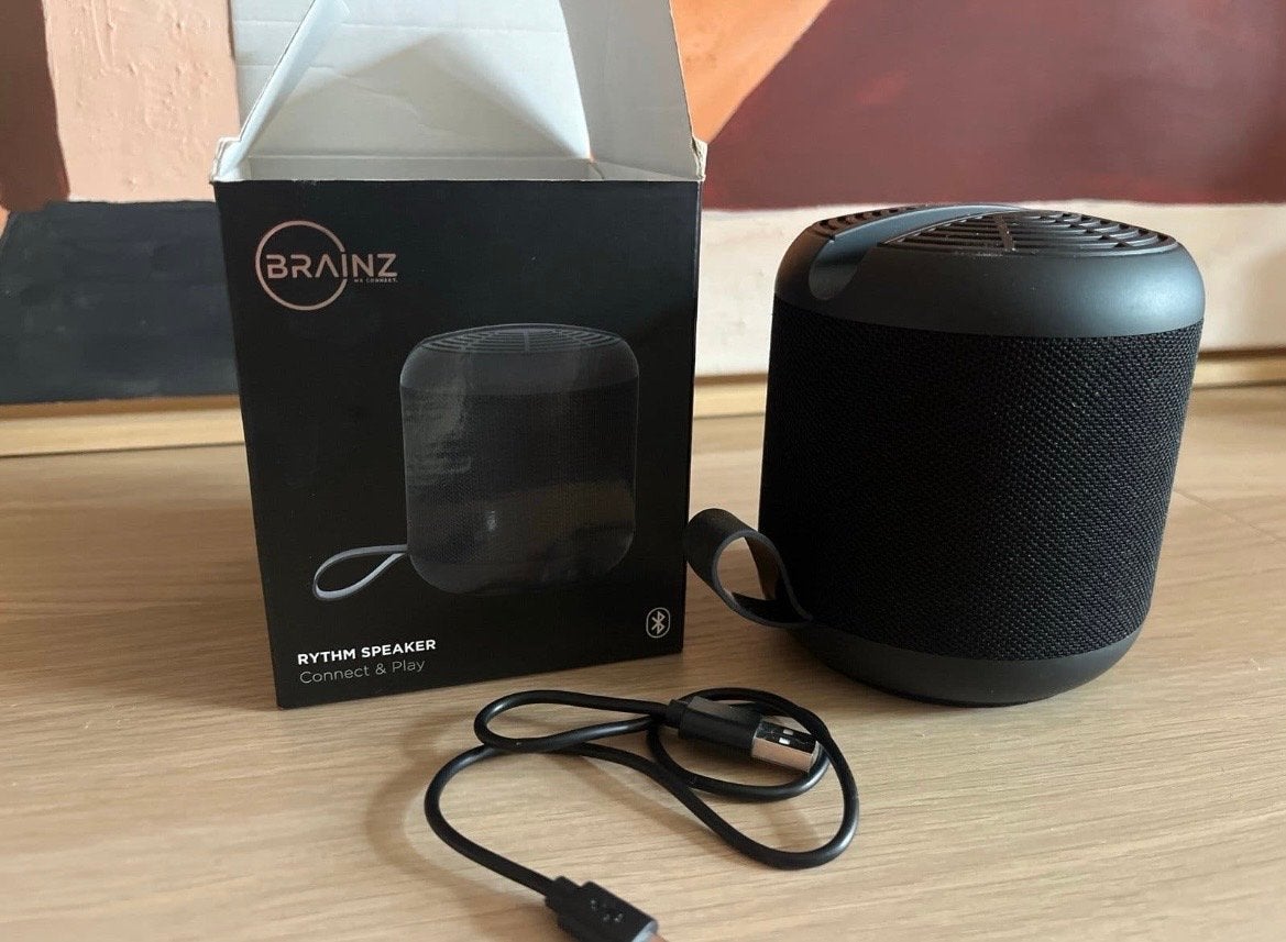 Brainz Rythm Speaker - Draagbare Bluetooth Speaker, Audio, Tv en Foto, Overige merken, Ophalen of Verzenden, Zo goed als nieuw
