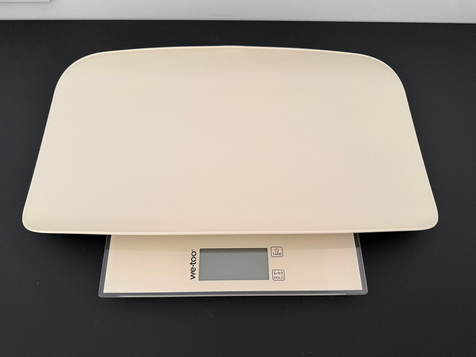 Nieuw! We-Too Baby Weegschaal 2-in-1 - Oatmeal, Ophalen, 1 tot 500 gram, 50 tot 100 kg, Personenweegschaal