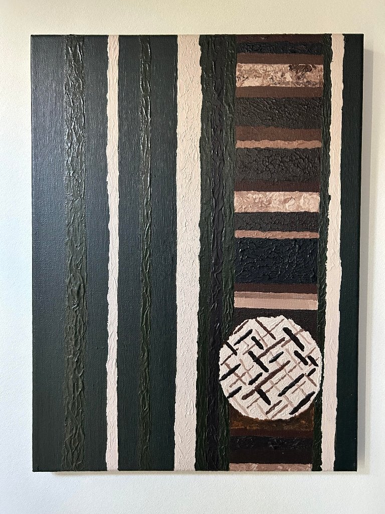 Schilderij op doek, Ophalen, Zo goed als nieuw, Minder dan 50 cm, Schilderij