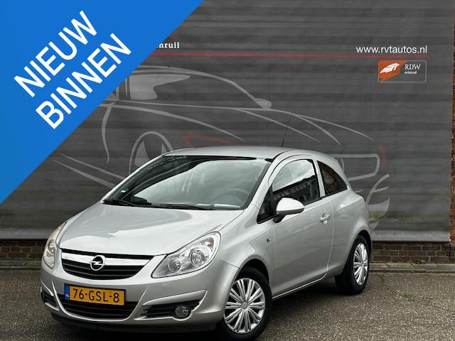 Opel Corsa 1.4-16V Enjoy 1 ste eigenaar,Onderhoudsbeurt,Nieu, Voorwielaandrijving, Stof, Gebruikt, Elektrische ramen