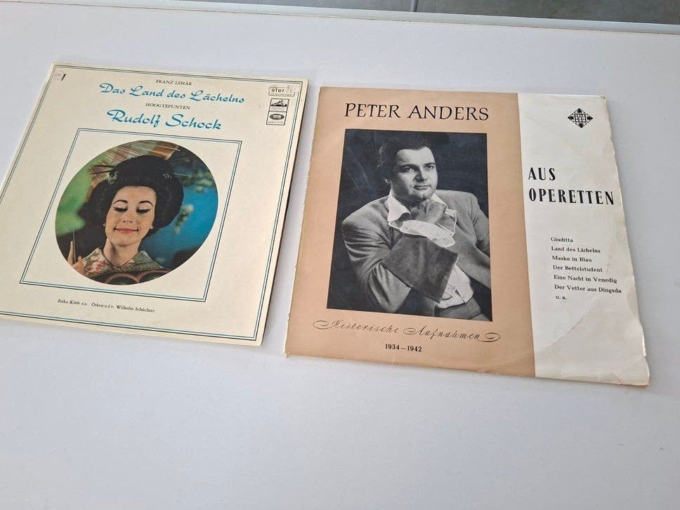 Vintage Vinyl Collectie: Maria Schell, Peter Anders, Rodgers, Cd's en Dvd's, Vinyl | Klassiek, Ophalen of Verzenden, Gebruikt
