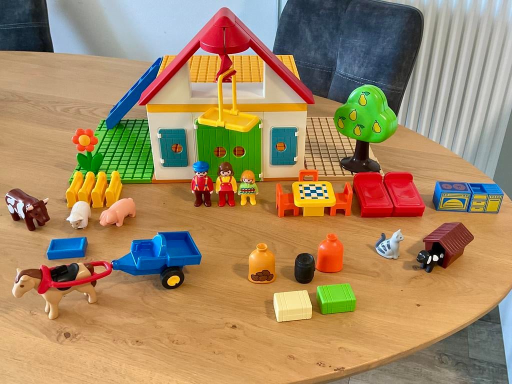 Playmobil 123 : Boerderij, Kinderen en Baby's, Speelgoed | Playmobil, Ophalen, Gebruikt