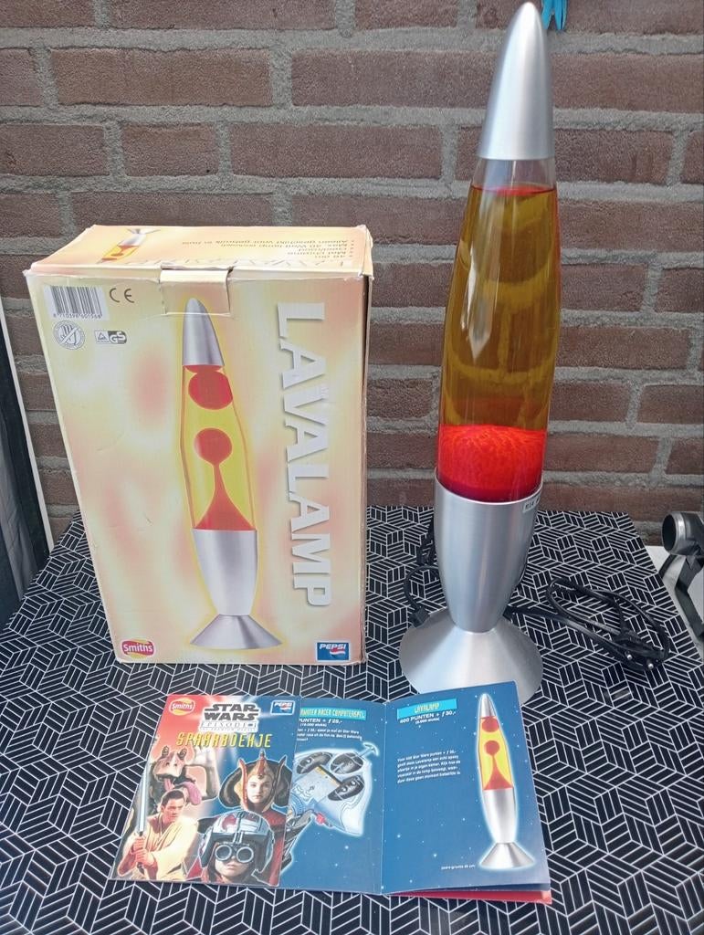 Lavalampe - Smiths - Pepsi - star wars 1999  - zeldzaam, Ophalen, Nieuw, Overige typen