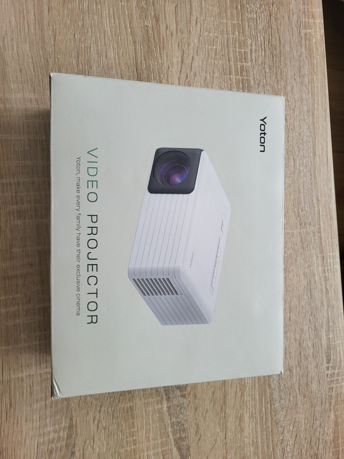 Yoton Mini Beamer - Compacte Video Projector, Yoton, LED, Ophalen of Verzenden, Zo goed als nieuw