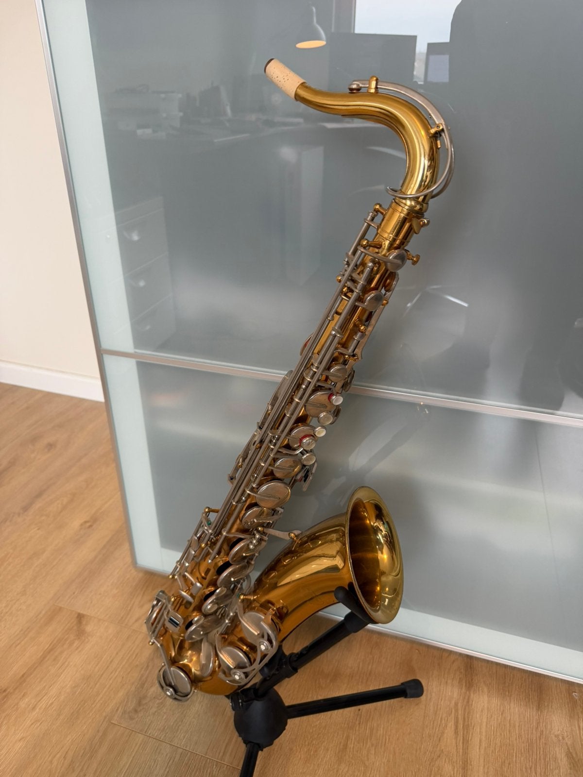 New York Symphonic tenorsaxofoon (zonder koffer), Ophalen, Gebruikt, Tenor