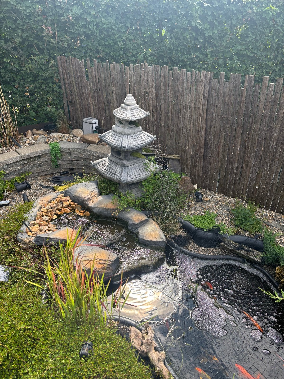 Japanse beelden voor tuin of vijver, Ophalen of Verzenden, Gebruikt, Steen, Overige typen
