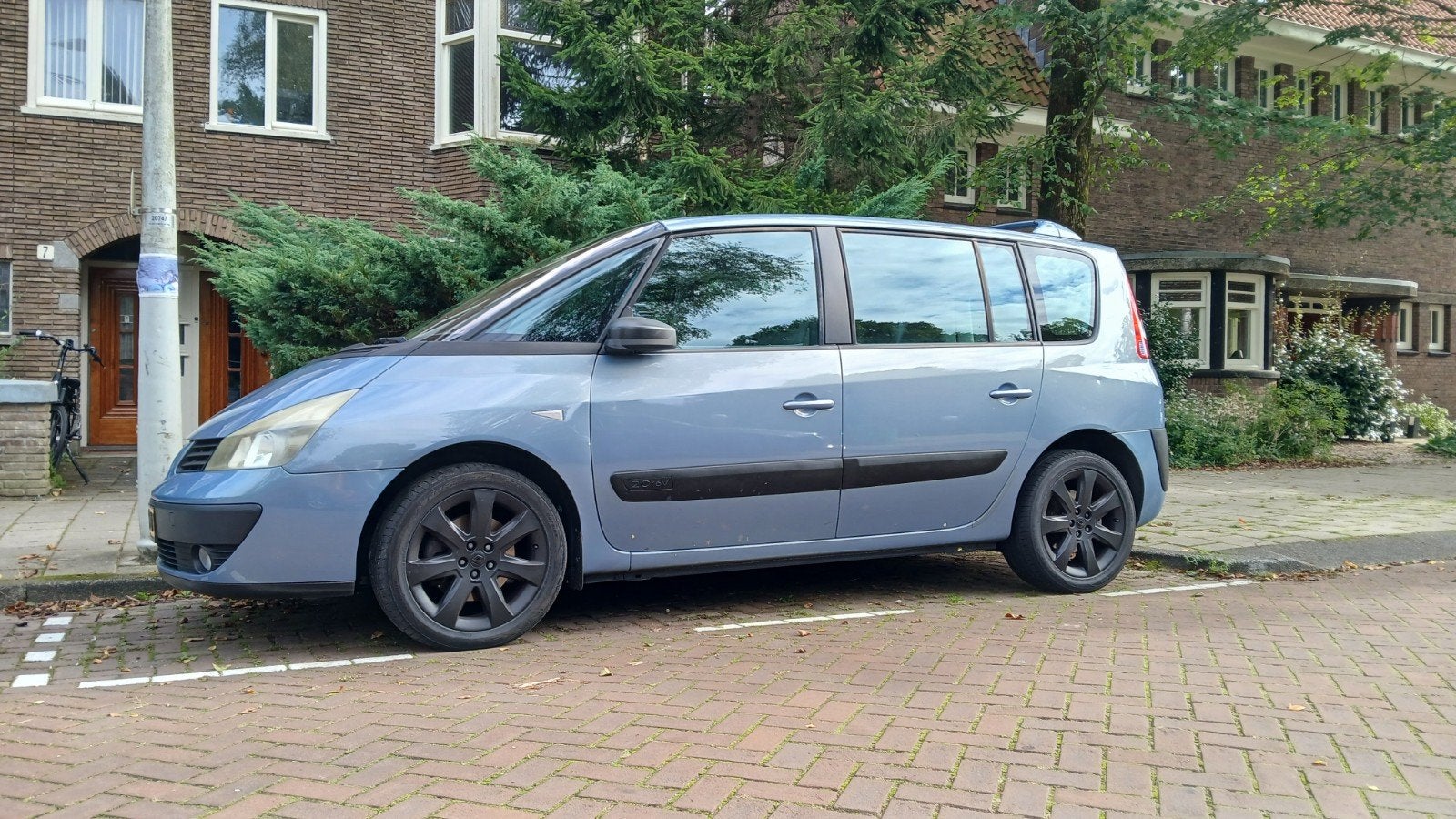 Originele Renault Avantis Alu Velgen 18" Zwarte Rapping, Ophalen, 18 inch, Velg(en), Personenwagen