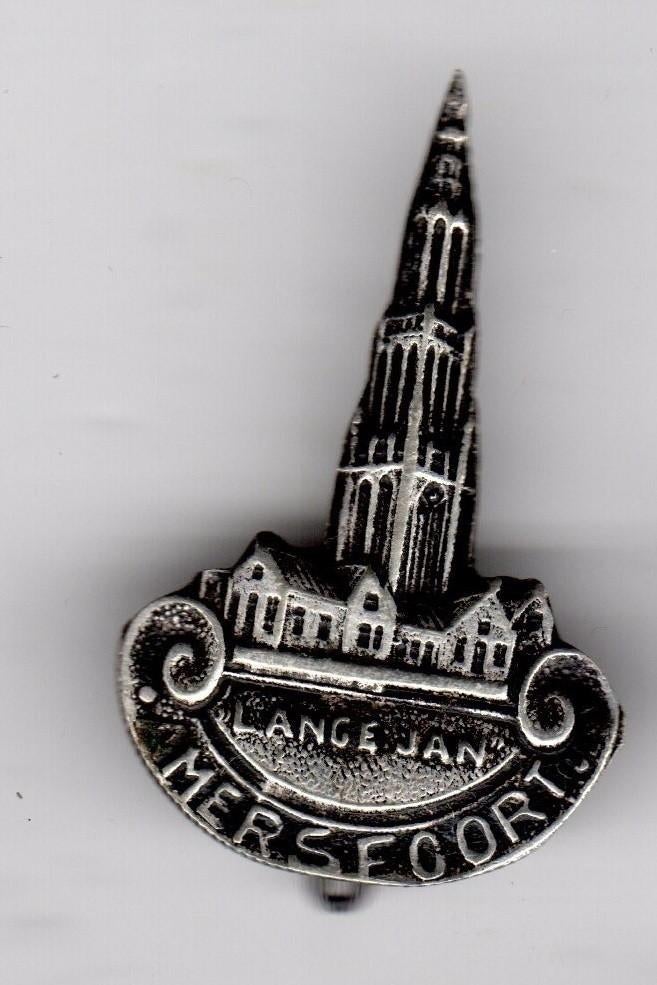 BROCHE LANGE JAN KERK AMERSFOORT (A2), Ophalen of Verzenden, Gebruikt, Overige onderwerpen