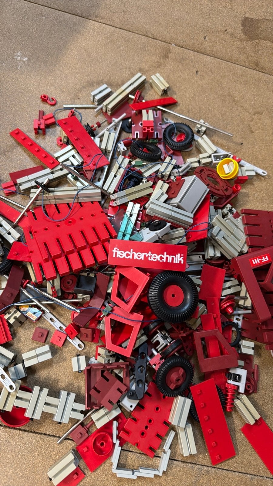 2 kilo Fischertechnik onderdelen - Bouwplezier!, Ophalen, Gebruikt