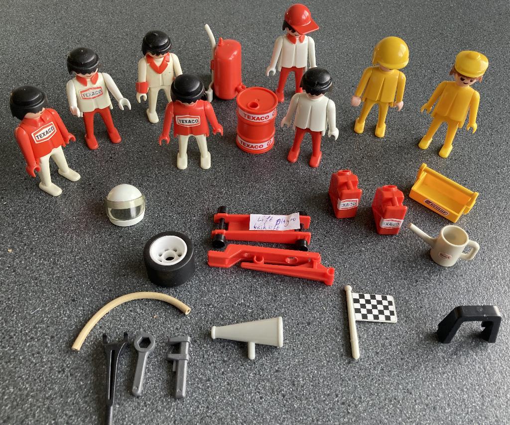 Playmobil onderdelen Texaco set 3520 3524 3434 3439 3147 373, Ophalen of Verzenden, Zo goed als nieuw