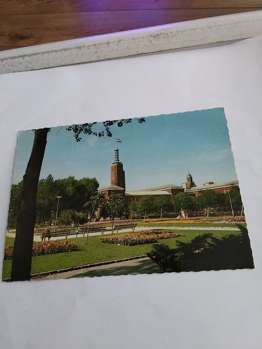 Vintage Ansichtkaart Rotterdam Museum Boymans 1959-1969, Verzamelen, Ophalen of Verzenden