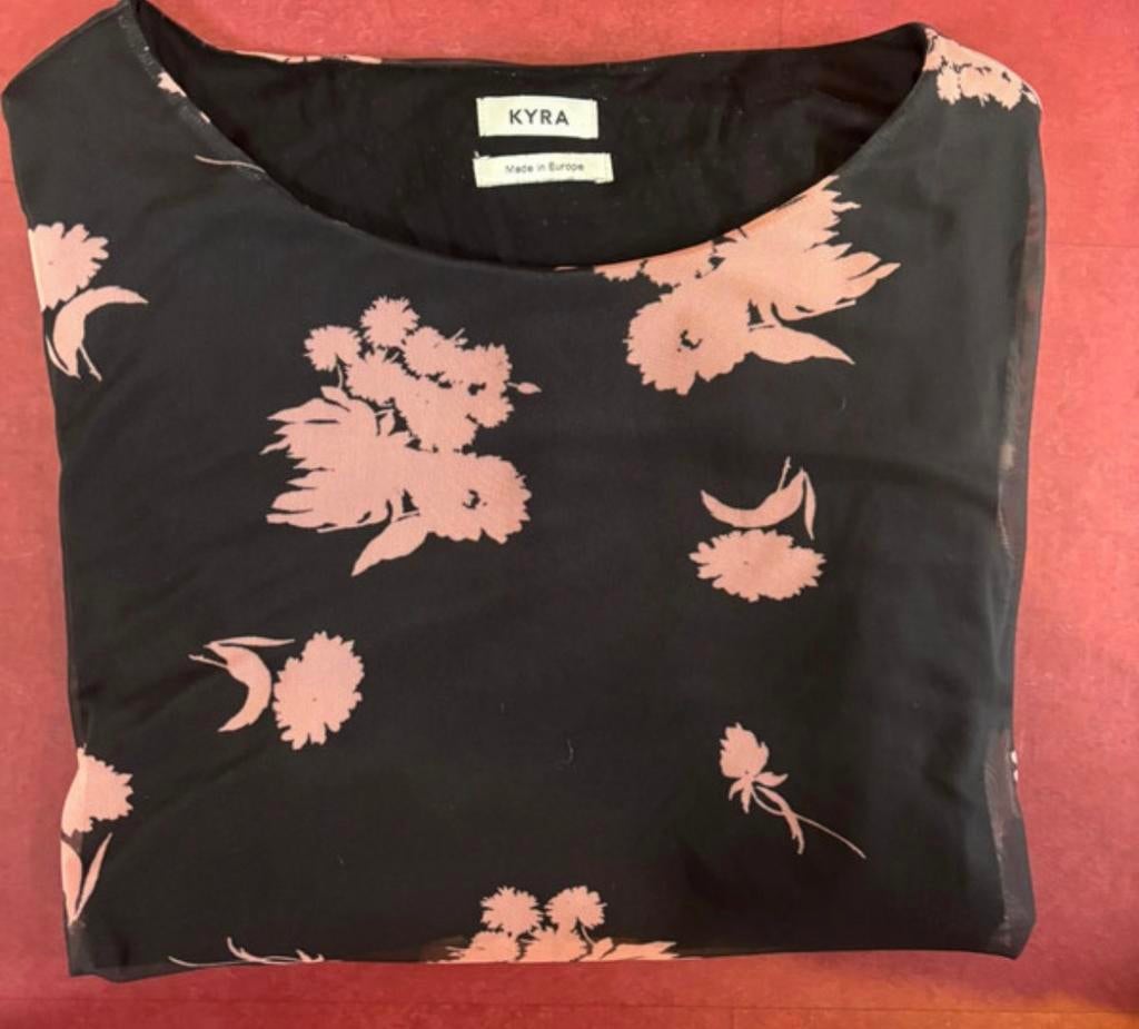 Kyra blouse, xxxl-46-18, Ophalen of Verzenden, Zo goed als nieuw, Maat 46/48 (XL) of groter, Zwart