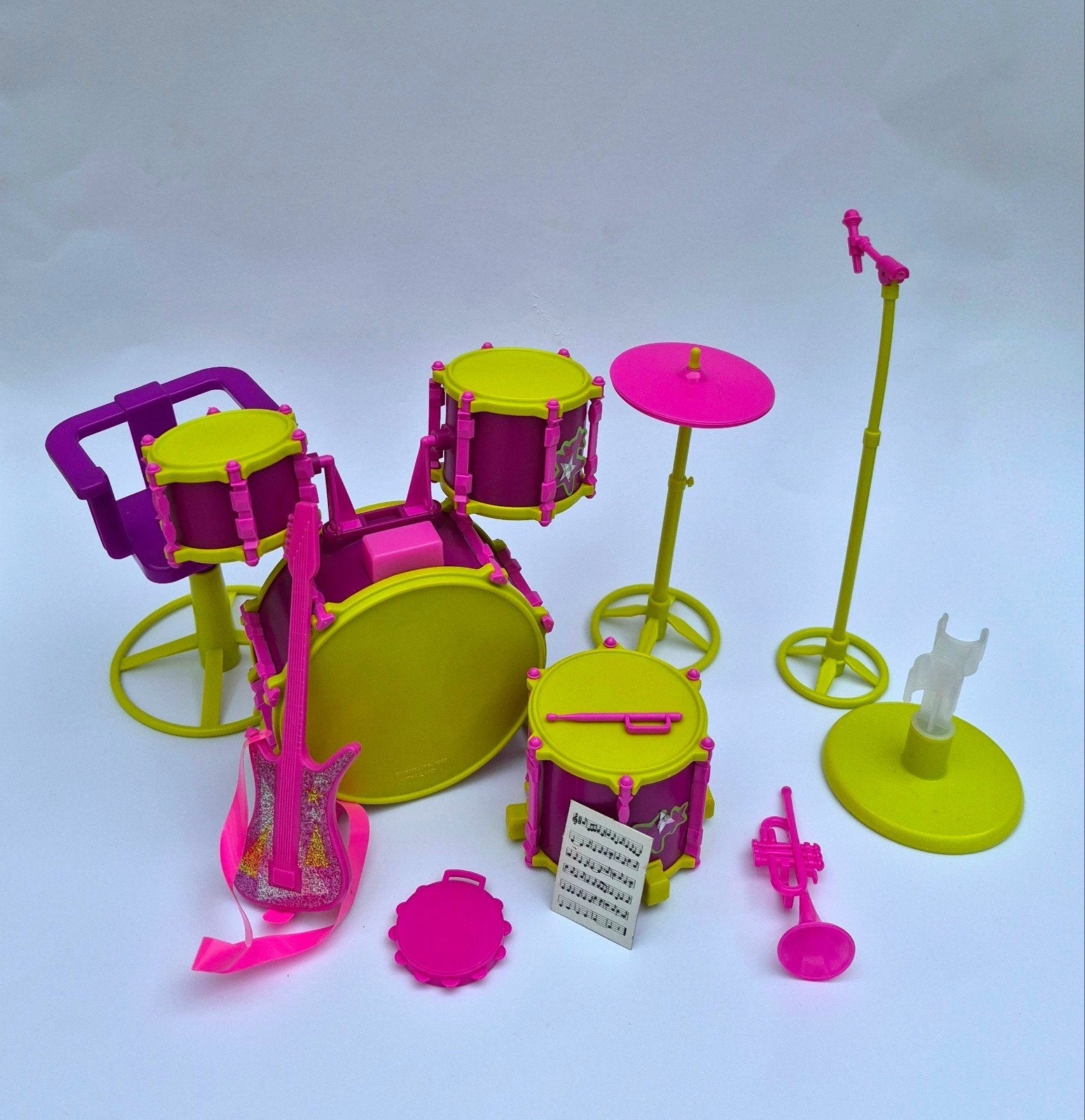 Barbie Rock Stars instrumenten vintage, Verzamelen, Ophalen of Verzenden, Gebruikt