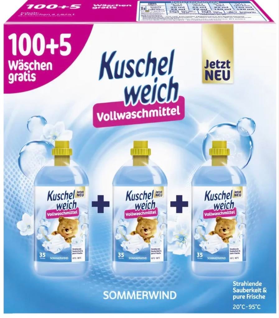 Wasmiddel 105 zomerfrisse wasjes!, Ophalen of Verzenden, Nieuw