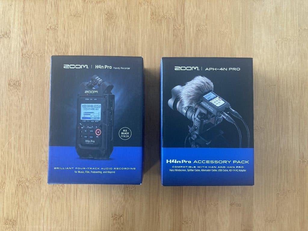 Zoom H4n Pro recorder met accessoires, Ophalen, Zo goed als nieuw, Audio