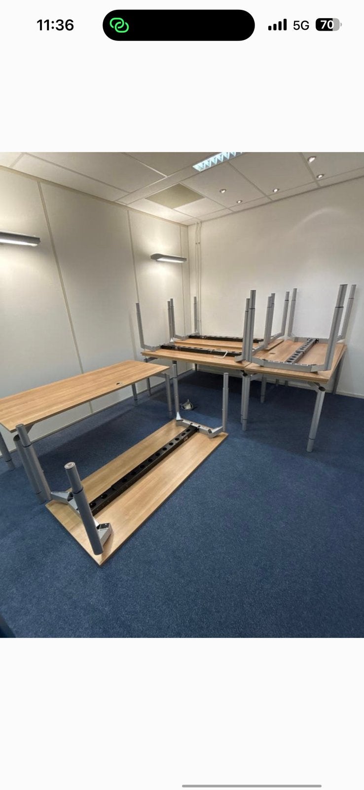 Restpartij kantoor artikelen, bureau’s en stoelen, Ophalen of Verzenden, Zo goed als nieuw