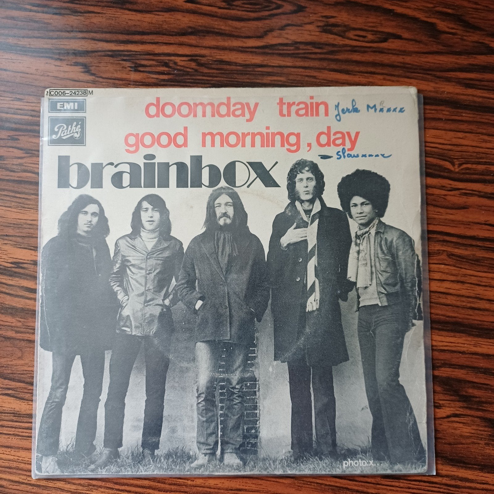 Brainbox - Doomsday Train, Gebruikt, Originele persing, 7 inch, Ophalen of Verzenden