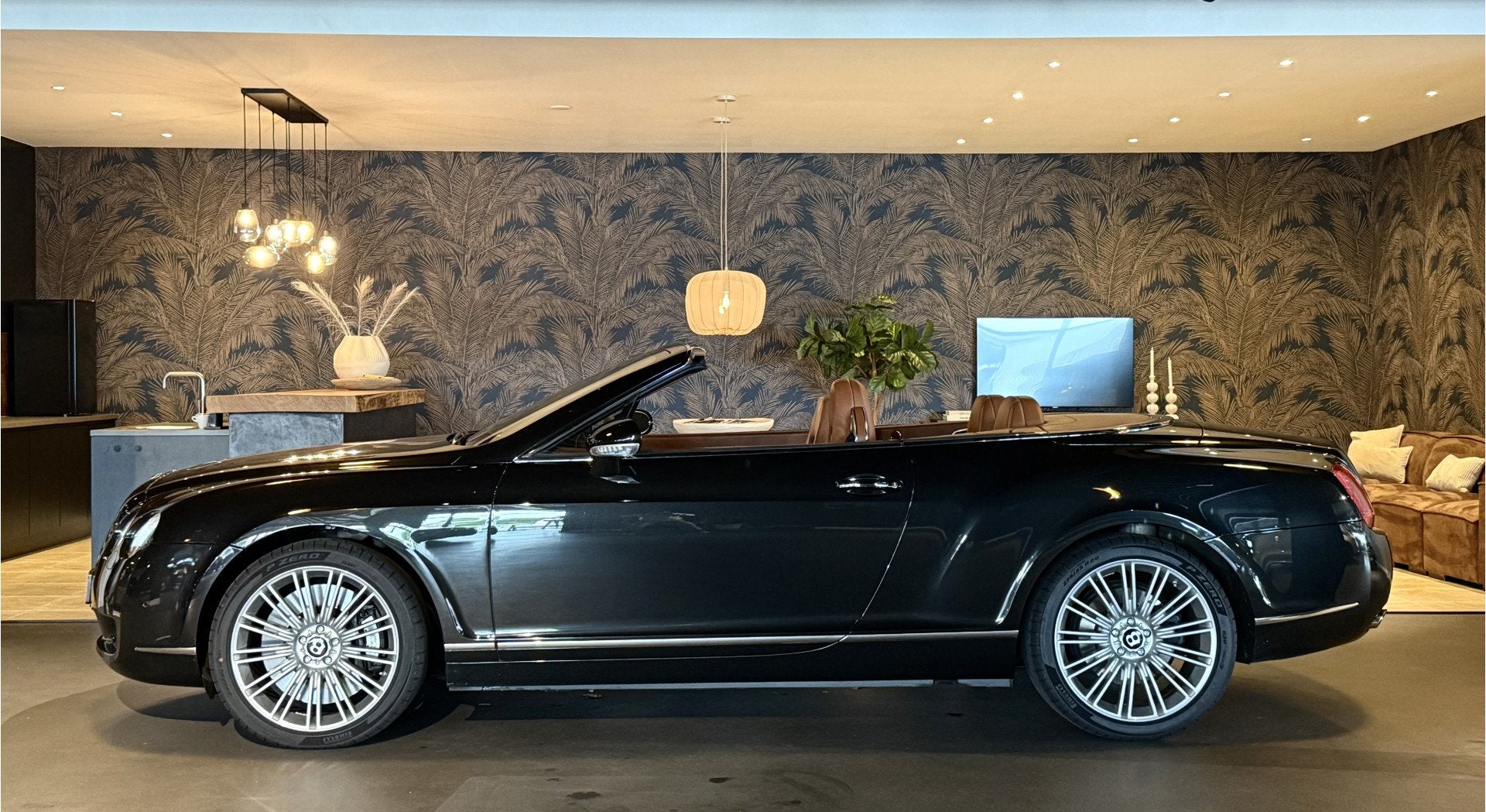 Bentley Continental GTC 6.0 W12 I Dealeronderhouden I Zeer m, Auto's, Automaat, Gebruikt, 4 stoelen, Zwart