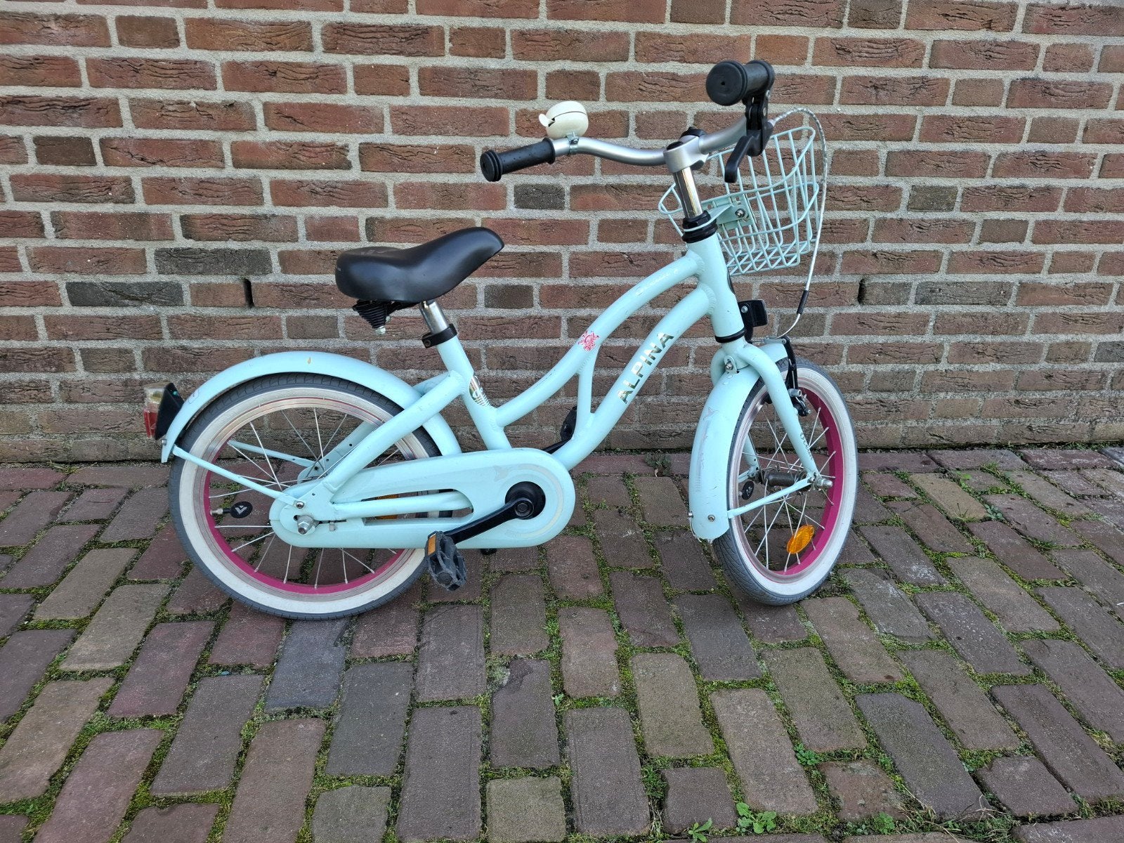 Mooie Alpina fiets 16 inch, Ophalen, Gebruikt, 16 tot 20 inch, Alpina ocean