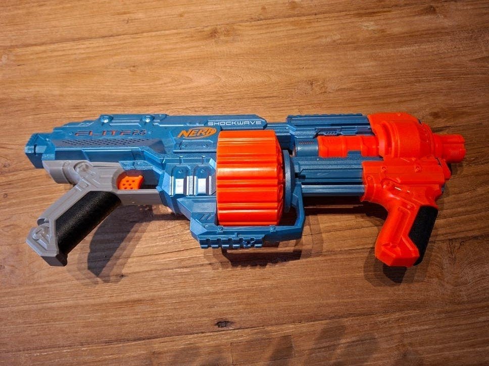 Nerf Elite 2.0 Shockwave RD-15 Blaster, Ophalen of Verzenden