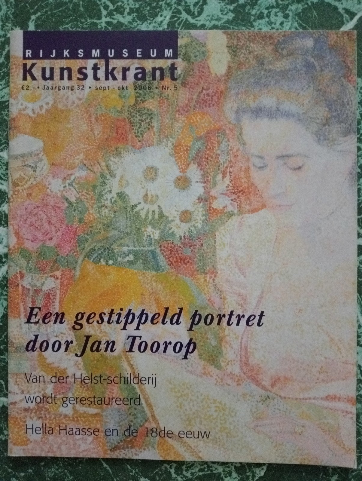 Rijksmuseum Kunstkrant - sept-okt 2006, Nr. 5, Ophalen of Verzenden, Gelezen, Overige typen