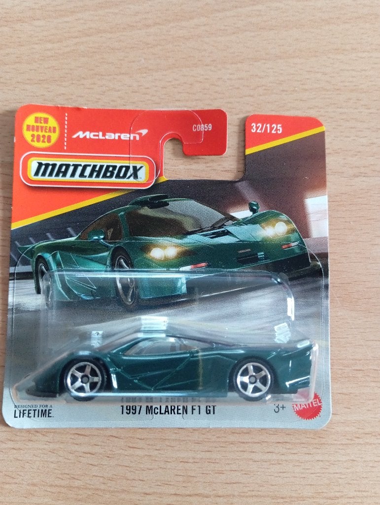 Nieuw Matchbox McLaren F1 GT, Hobby en Vrije tijd, Ophalen of Verzenden, Nieuw, Auto