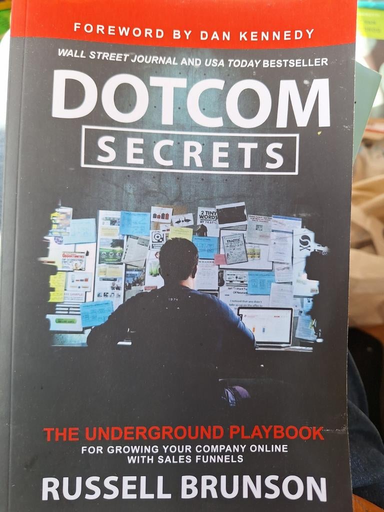 Dotcom Secrets - Russell Brunson
ZGAN, Ophalen of Verzenden, Zo goed als nieuw, Management