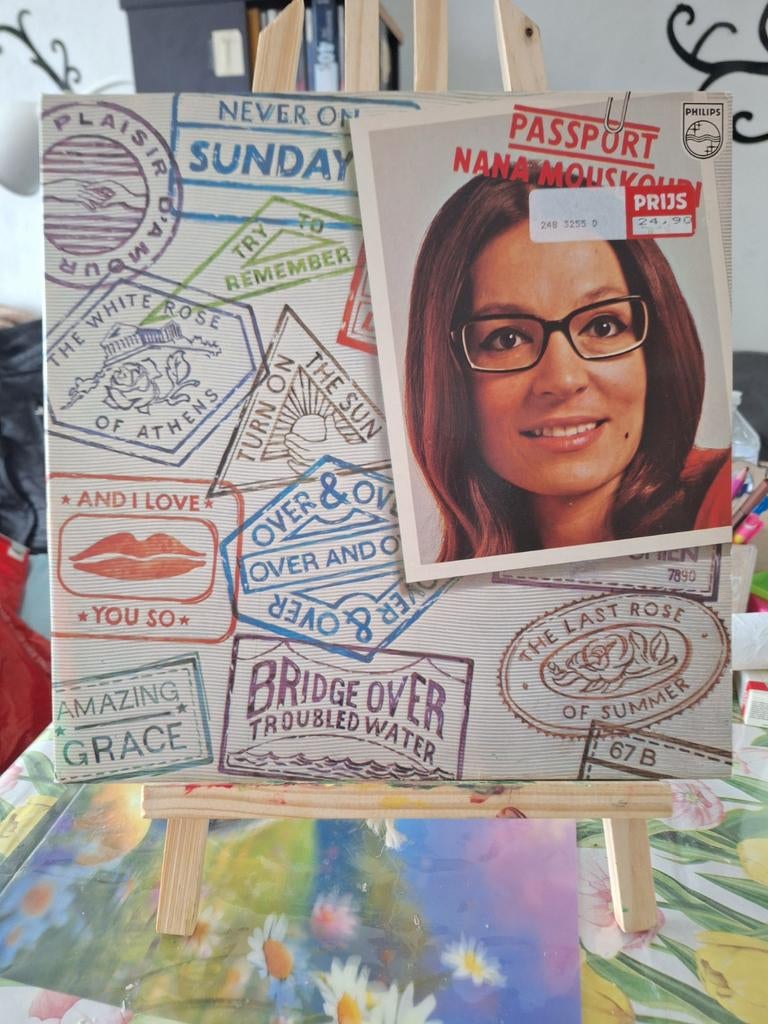 Nana Mouskouri - Passport LP (Philips 248 3255 0), Ophalen of Verzenden, 1970 - 1979, Gebruikt
