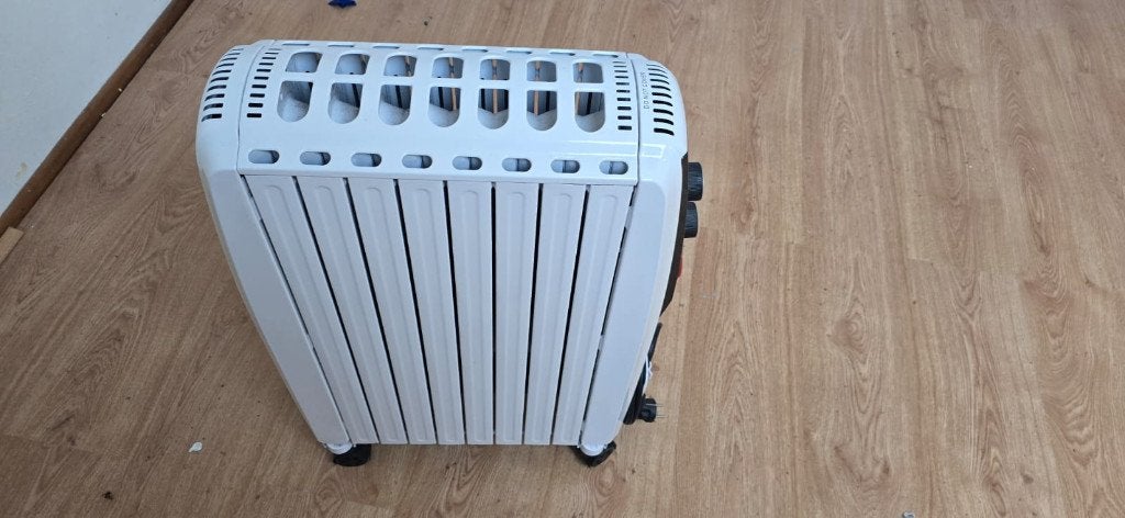 Auronic Olieradiator - Elektrisch - tot 2000W - Wit, Ophalen, Zo goed als nieuw