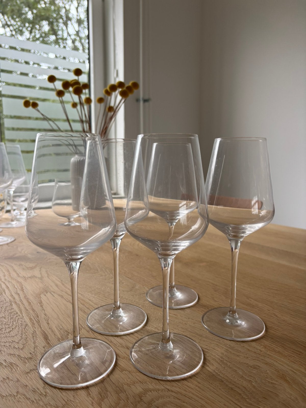 5 Vivo (Villeroy & Boch) witte wijnglazen, Glas of Glazen, Vivo, Ophalen of Verzenden, Glas