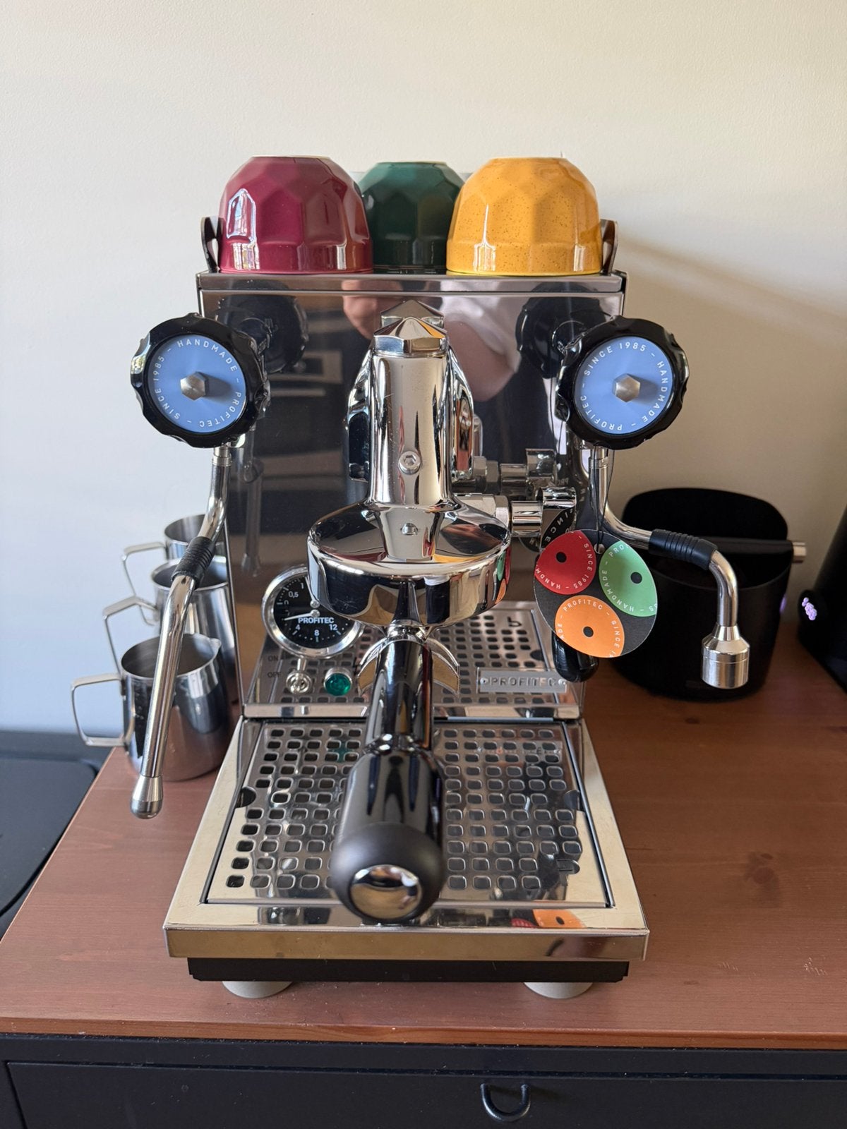 Profitec Pro 400, 2025, Complete set, Originele doos + hoes, Ophalen, Espresso apparaat, Koffiebonen, Zo goed als nieuw
