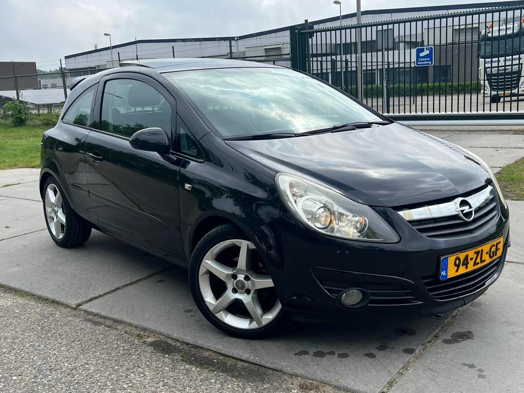 Opel Corsa 2008 Zwart, Zwart, 1364 cc, Particulier, Corsa