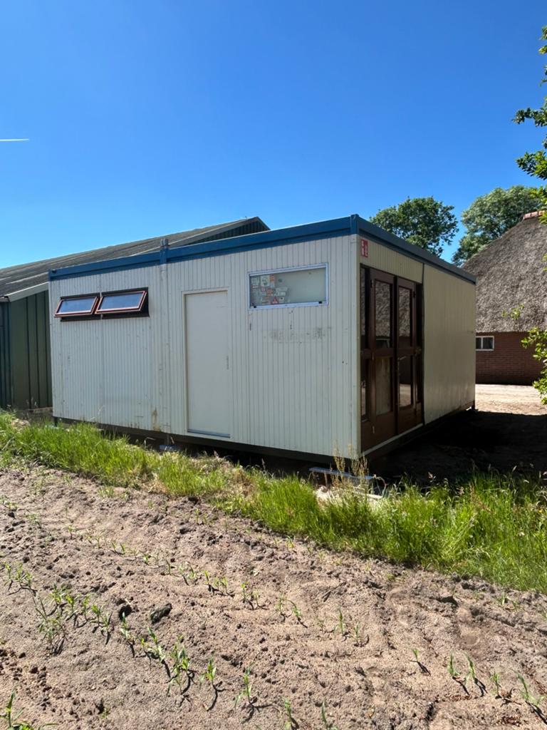 2 units. Kantoorunit. Keet. Bouwkeet. Tijdelijke woning, Ophalen