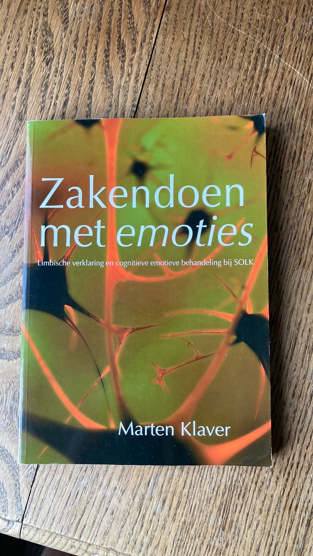 Marten Klaver - Zakendoen met emoties, Boeken, Ophalen of Verzenden, Zo goed als nieuw, Marten Klaver