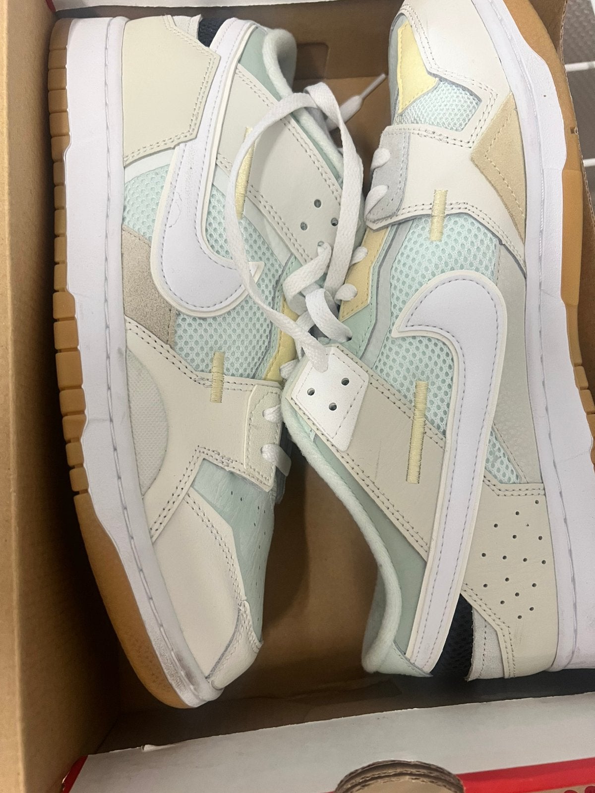 Nike Dunk Low Scrap Sea Glass, Ophalen of Verzenden, Zo goed als nieuw, Overige kleuren
